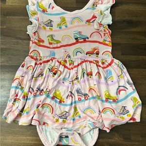 Little sleepies retro roller skate twirl